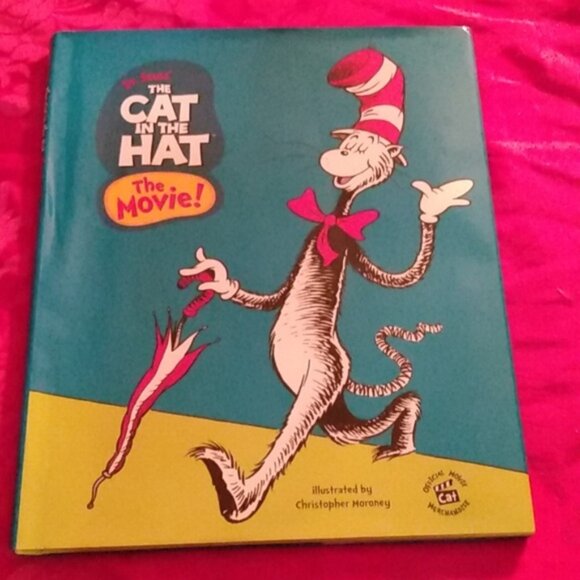Dr Seuss' The Cat In The Hat The Movie! Official Movie Merchandise HC Book, 2003 - Picture 1 of 9